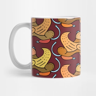 Cute Ancient Egyptian Sphinx Pattern Mug